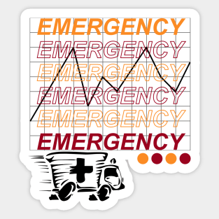 Emergency Sticker